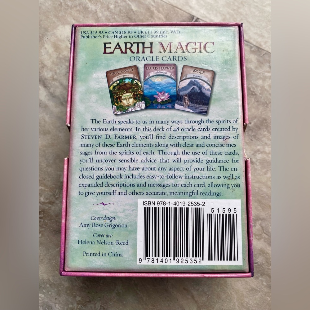 Earth Magic Oracle Cards Deck - Picture 2 of 5